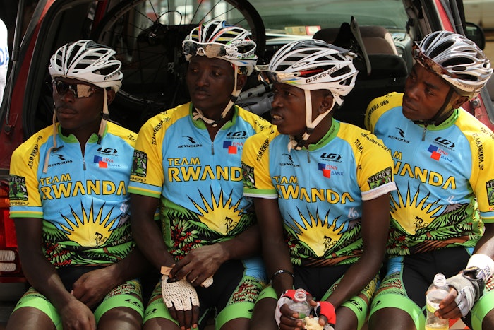Team Rwanda photo courtesy John Russell