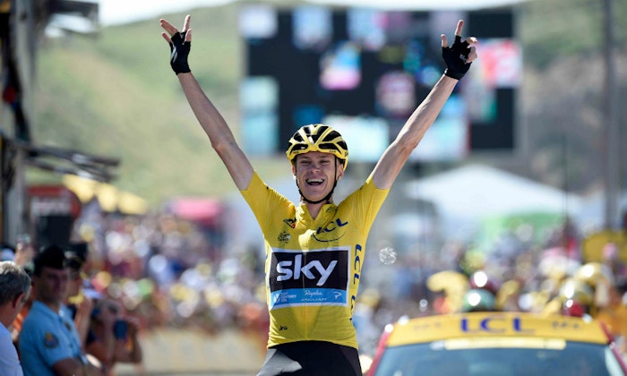 Froome wins stage 10