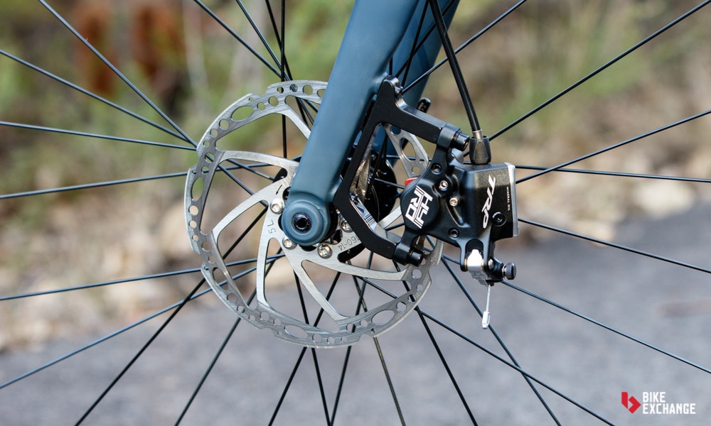 Fitting disc brakes to road bike 3