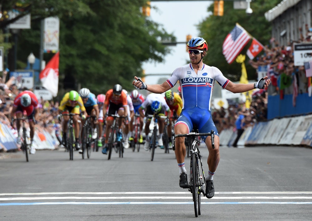 Sagan wins Mens UCI world Champ road race