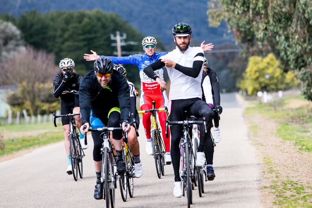 bunch riding together king valley
